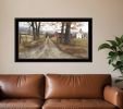 The Road Home 9 Black Framed Print Wall Art